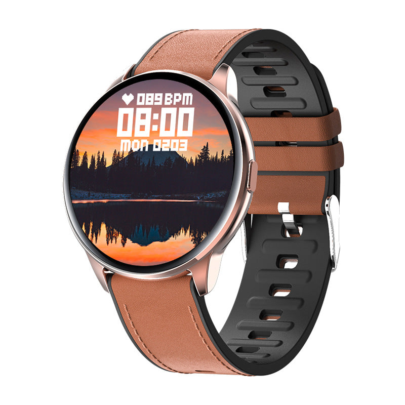 LEVARIA™ Noir Watch – Luxury Smartwatch Edition