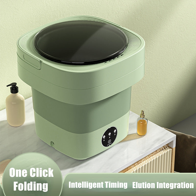 Mini Foldable Washing Machine Portable Mini Socks Underwear Panties Washing Machine Large Capacity 3 Models With Spinning Dry Gadgets