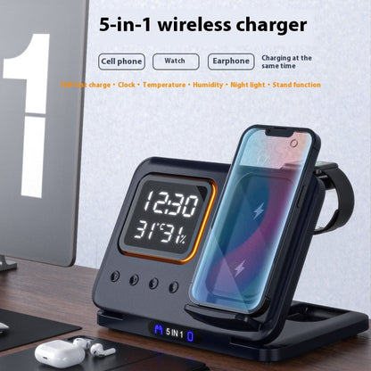 LEVARIA™ SmartDock Elite – 4-in-1 Wireless Charging Station