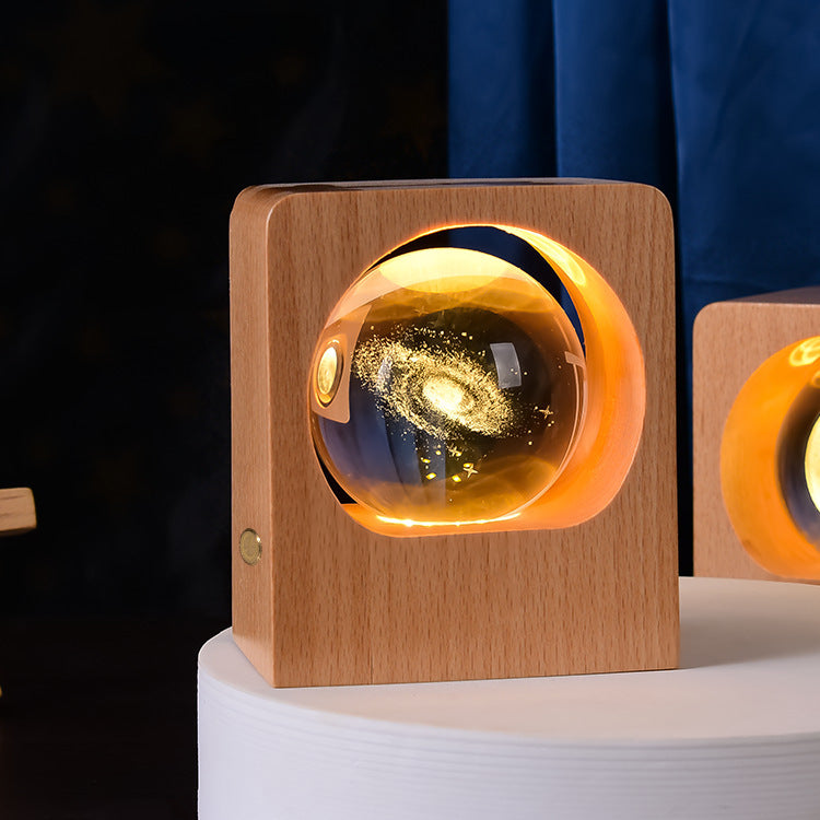 LEVARIA CrystalGlow Orb Light 