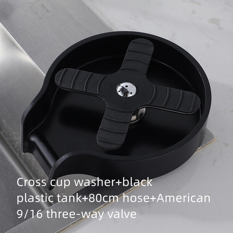 LEVARIA™ HydroClean Rinser – Stainless Steel Cup Washer