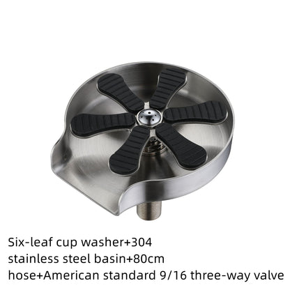 LEVARIA™ HydroClean Rinser – Stainless Steel Cup Washer