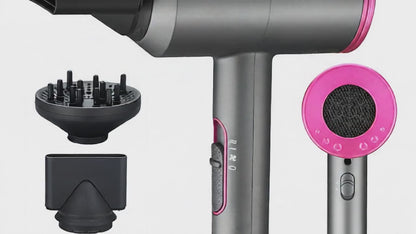Hair Dryer 1400w 110V   220V Hairdryer Hair Blow Dryer Fast Straight Hot Air Styler 3 Heat Setting 2 Speed  Ne Setting